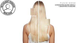 New Blonde Hair before After for Fusio Dose