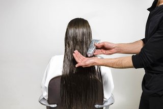 Deconstructed French Twist Tutorial Step 1 Kerastase