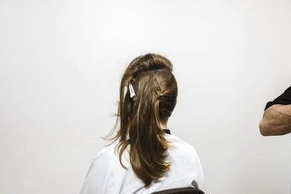 Deconstructed French Twist Tutorial Step 6 Kerastase